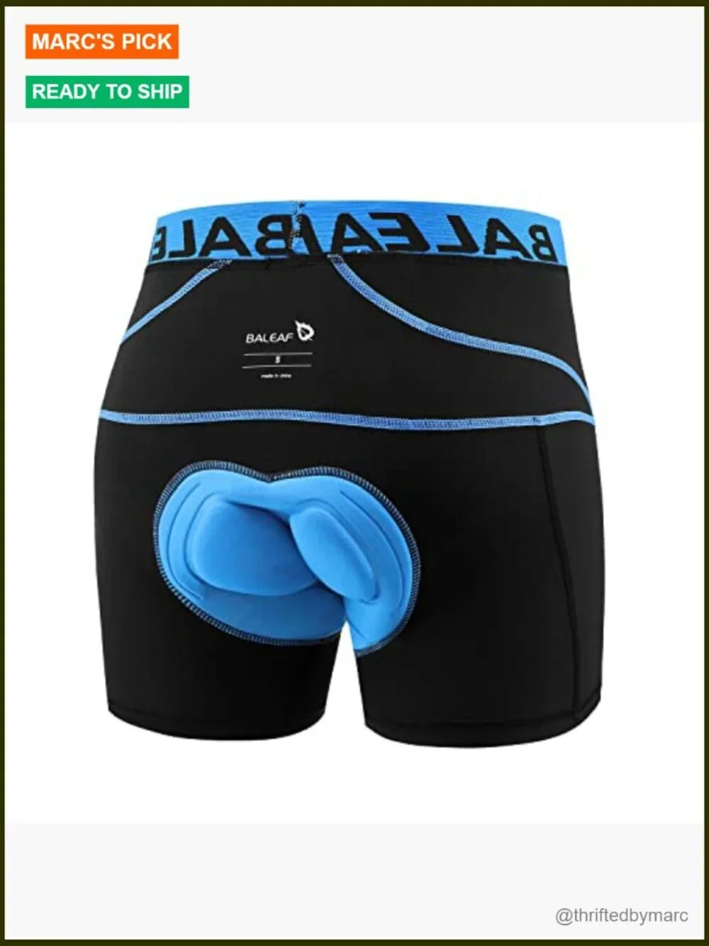 3D Padded Bike Shorts Cycling Underwear MTB Liner Men's Large